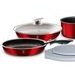 BERLINGERHAUS Sada nádobí s odnímatelnou rukojetí 9 ks Burgundy Metallic Line BH-6145