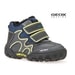 GEOX dětské boty B GULP B BOY ABX NAVY/YELLOW