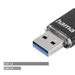 Hama USB flash disk Laeta Twin, USB 3.0, 128 GB, 40 MB/s, černý