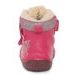 DDstep dětské zimní barefoot boty W070-929A tmavě růžová