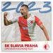 Poznámkový kalendář SK Slavia Praha 2023, 30 × 30 cm Baagl