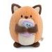 NICI NICI plyš MyMochi Liška Geeks 16cm s videohrou v dárkovém balení,11x12x6,5cm