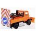Bburago 1:43 servisné vozidlá Road Security with Snow Plough and Signal Board