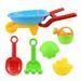 Plastica Hračky na písek - Sada báboviček v mini kolečku, 5 ks