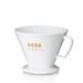 KELA Kávový filtr porcelánový Excelsa L bílá KL-12492