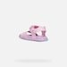 Růžové dívčí sandály Geox Sandal Fusbetto