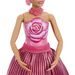 Barbie PETAL POP květinové překvapení - červená růže