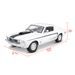 Maisto Maisto - 1968 Ford Mustang GT Cobra Jet, bílá, 1:18
