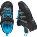 Celoroční obuv KEEN HIKEPORT WP K, black/blue jewel