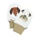 ESITO Dětské rukavice Pejsci - bílá