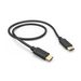 Hama kabel USB-C 2.0 typ C-C 0,5 m, černý