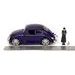 Wednesday auto 1972 VW Beetle 1:24 a figurka Wednesday