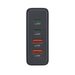 Hama USB nabíjecí stanice GaN, 2x USB-C PD, 2x USB-A QC, 65 W