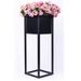 HOMESTYLING Vysoký květináč s držákem 21 x 60 cm KO-NB1850010