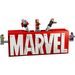 Logo MARVEL a minifigurky