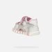 Stříbrné dívčí barefoot sandály Geox Sandal Iupidoo Gir