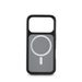 Black Rock Hybrid Case, kryt pro Apple iPhone 17 Pro, magnetický, matný, poloprůhledný černý