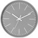SEGNALE Nástěnné hodiny 30 cm šedé KO-837362100