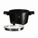 BERLINGERHAUS Kastrol s poklicí a titanovým povrchem a poklicí 24 cm Matte Black Collection LP-BH-255