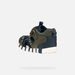 Tmavě modré chlapecké sandály pro první kroky Geox Sandal Iupidoo