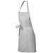 KELA Zástěra kuchyňská TIA 100% bavlna šedá KL-12719