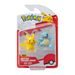 Pokémon akční figurky - 2 pack Asst (Charmander&Pikacu, Squirtle& Pikacu, Bulbusaur&Pikacu
