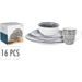 SIAKI Jídelní sada porcelánová 16 ks KO-Q04000090