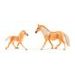 FAUNICA Stáj se dvěma koňmi