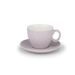EDCO Šálky a podšálky na cappuccino ALPINA sada 8ks šedá ED-224852seda