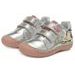 Ponte20, dětské boty, kožené, DA03-1-479 stříbrné