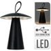 HOMESTYLING Stolní LED lampa nabíjecí černá KO-AF5000830