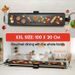 ALPINA Stolní elektrický gril teppanyaki 100x20 cm, 2000 W ED-223161