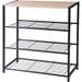 STORAGE SOLUTIONS Botník kovový 3 police 63 x 30 x 63 cm KO-BA3000040