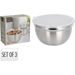 EXCELLENT HOUSEWARE Sada 3 ks nerezových misek KO-A15000020