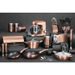 BERLINGERHAUS Wok s mramorovým povrchem 30 cm Rosegold Metallic Line BH-6171
