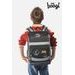 BAAGL SET 5 Zippy Plus Pixel Space: aktovka, penál, sáček, zástěra, peněženka