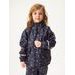 Unuo Dětská nepromokavá bunda s fleecem, Květiny