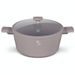 BERLINGERHAUS Kastrol s titanovým povrchem a poklicí 28 cm Taupe Collection BH-8102