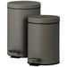 EXCELLENT HOUSEWARE Odpadkový koš pedálový 12 a 3 l bronzová KO-C88000080