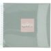 Hama album klasické spirálové FINE ART 36x32 cm, 50 stran, sage, bílé listy
