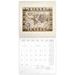 NOTIQUE Poznámkový kalendář Staré mapy 2026, 30 x 30 cm