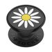 PopSockets PopGrip Gen.2, Festival Daisy Black, 3D kopretina na černém podkladu