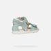 Tyrkysové dívčí barefoot sandály Geox Sandal Steppieup