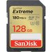 SanDisk Extreme 128GB SDXC Memory Card 180MB/s and 90MB/s, UHS-I, Class 10, U3, V30