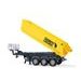 SIKU Control - 3-nápravový sklápěcí návěs žlutý