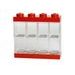 LEGO sběratelská skříňka na 8 minifigurek - červená