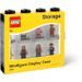 LEGO sběratelská skříňka na 8 minifigurek - černá