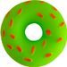 GLUMI Antistresový svítící donut 12 cm