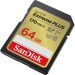 SanDisk Extreme PLUS 64 GB SDXC Memory Card 170 MB/s and 80 MB/s, UHS-I, Class 10, U3, V30