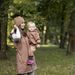 ESITO Rostoucí zimní softshellová kombinéza Lamb Brown - hnědá
